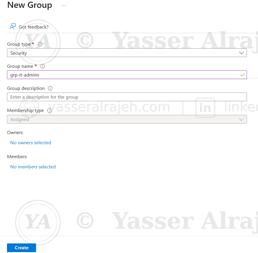 Azure RBAC Implementation project screenshot