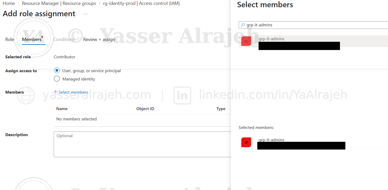 Azure RBAC Implementation project screenshot