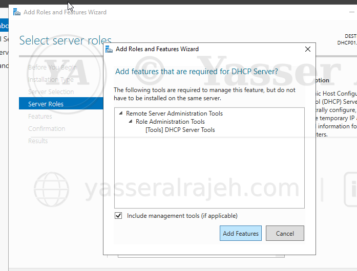 Windows Server DHCP Infrastructure project screenshot