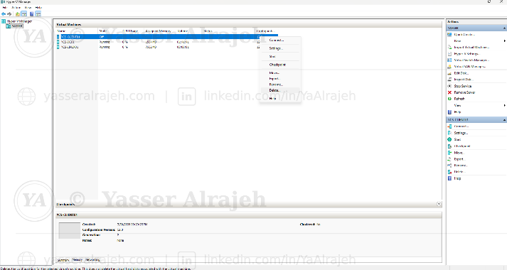Enterprise Hyper-V Virtualization project screenshot