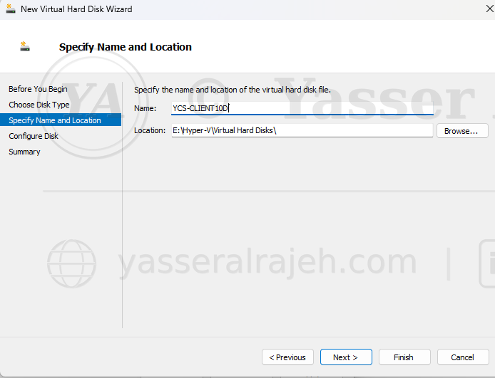 Enterprise Hyper-V Virtualization project screenshot