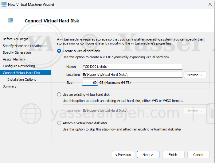 Enterprise Hyper-V Virtualization project screenshot
